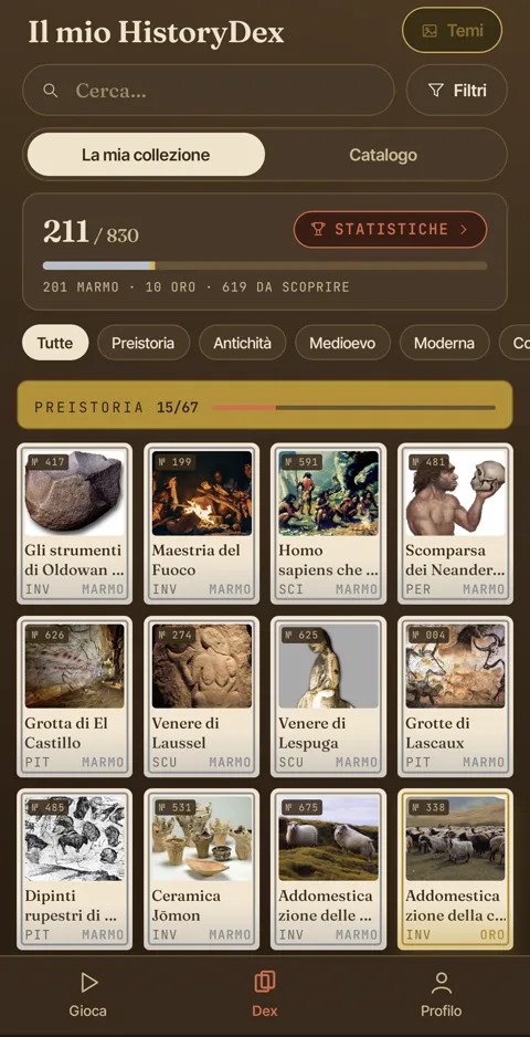 Il tema Legno e ottone